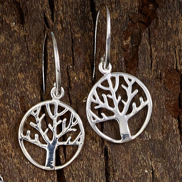 Simple Tree of Life Earrings