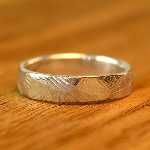 Forest Wedding Band - Wide