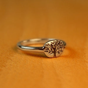 Tree of Life Signet Ring